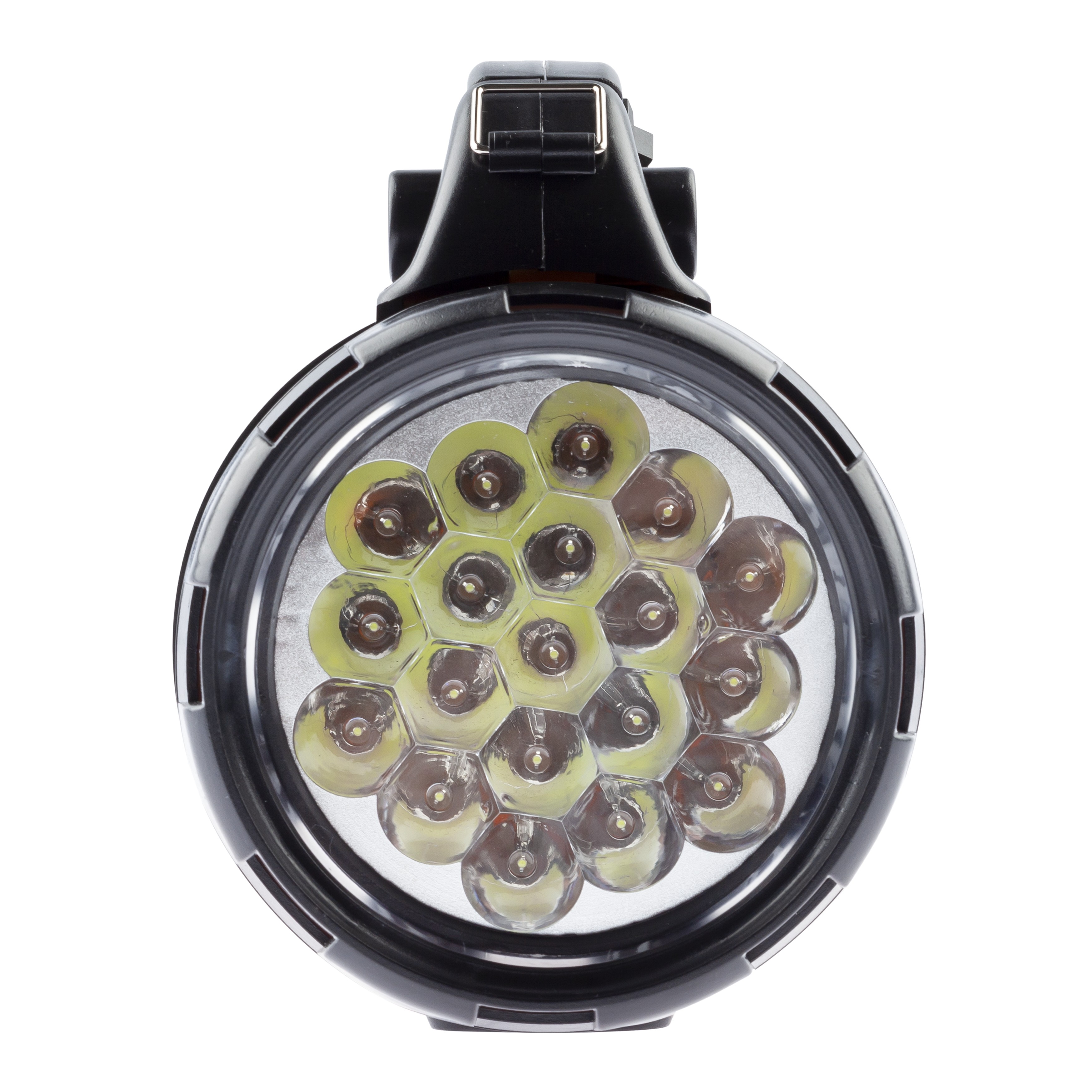 Фонарь-прожектор PA-601, 19*led+24led, литий 3Ач