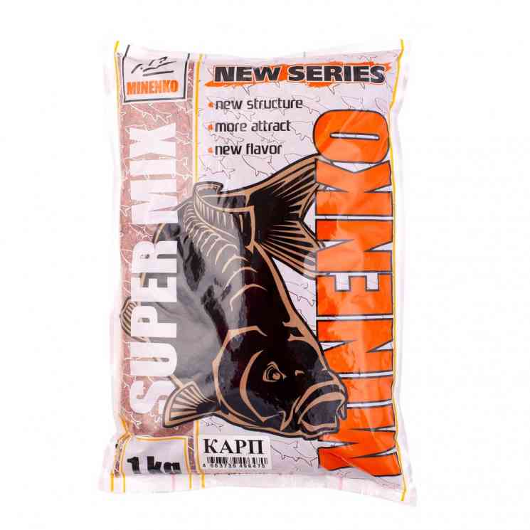 Прикормка Minenko Super MIX Карп, 1кг