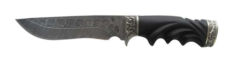 Нож Галеон дам. сталь литье резная рукоять