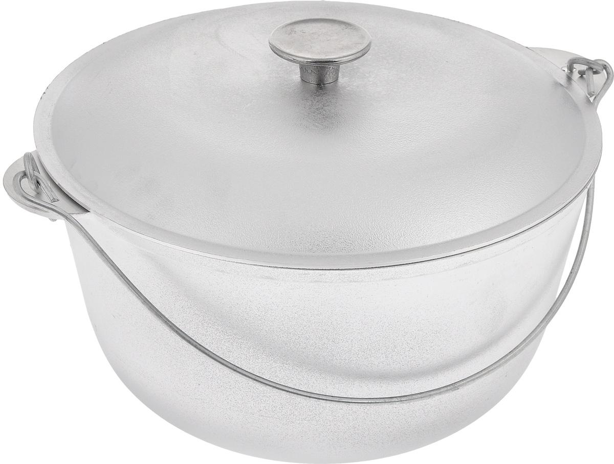 Казан походный 25л с крышкой и 2 ручками